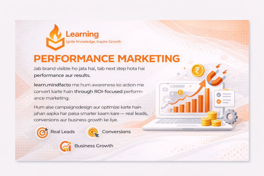 Performance digital Marketing