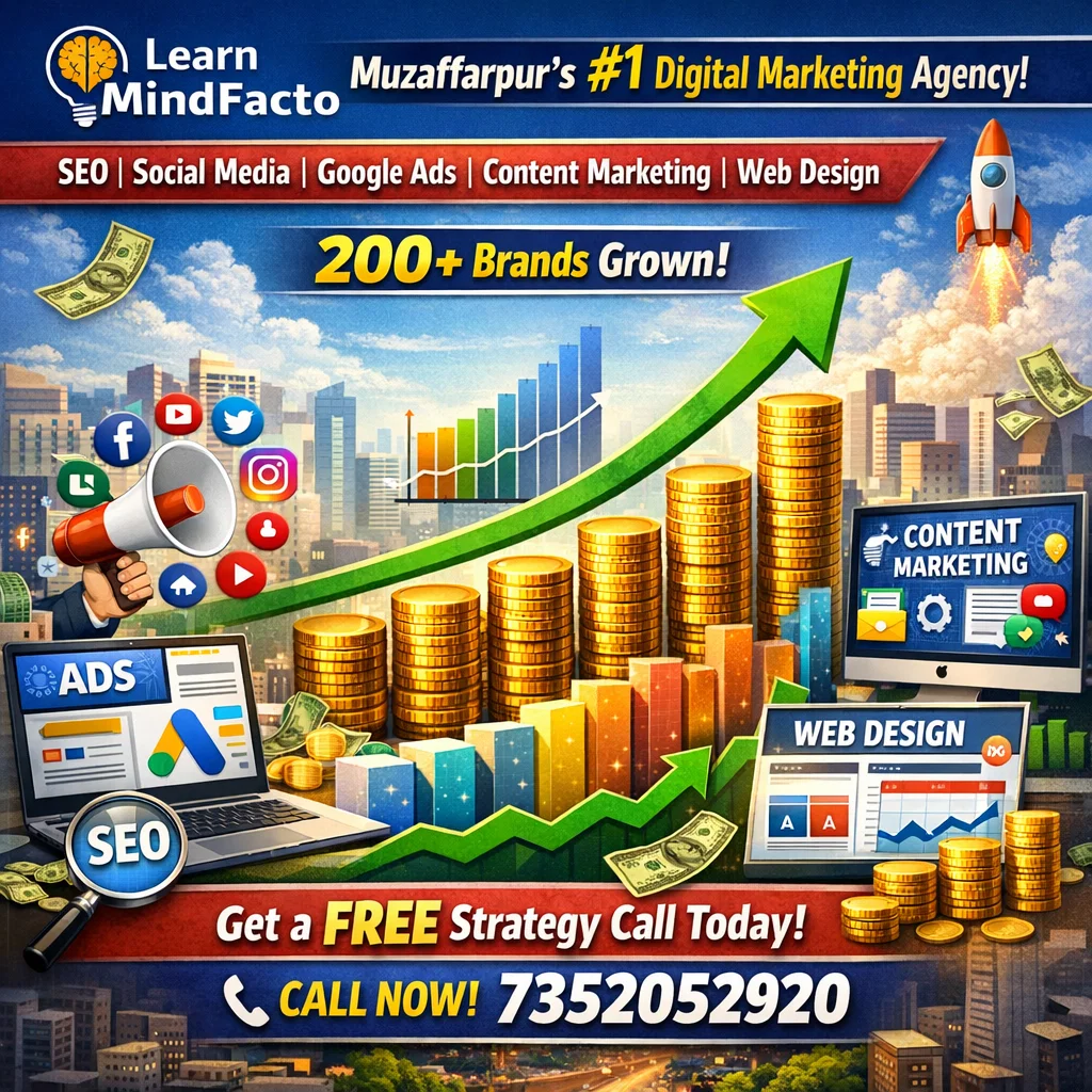Digital Marketing Agency in Muzaffarpur